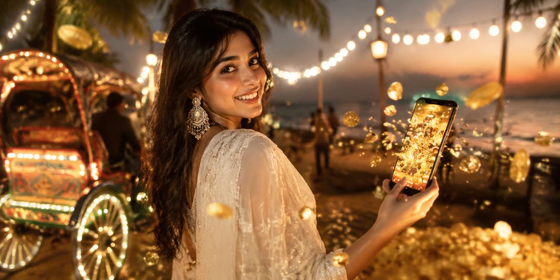 ঢাকায় একজন খেলোয়াড় মোবাইলে বাকারাত খেলার পর টাকা তুলছেন