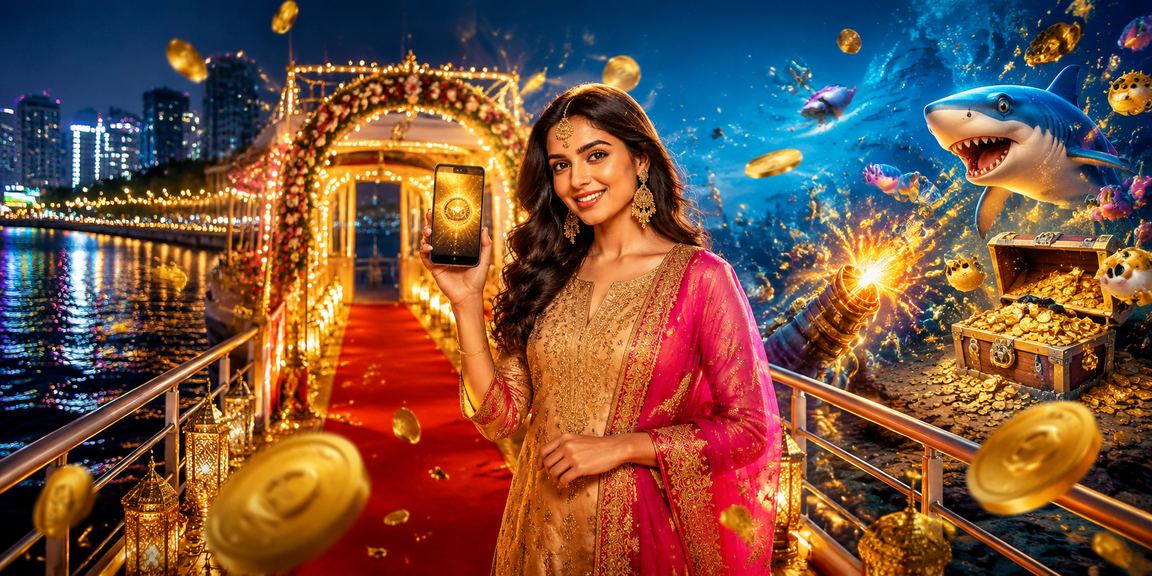 ঢাকায় ঈদ উৎসবে ফিশিং গেম ও বিনোদন উপভোগের দৃশ্য