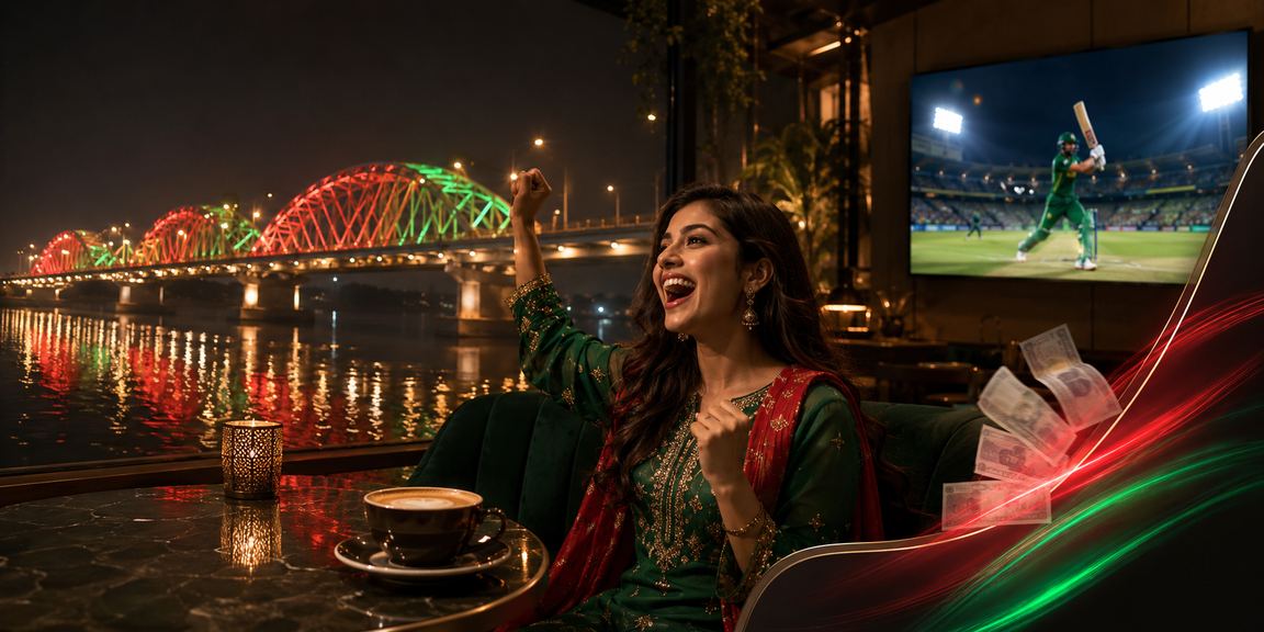 রাজশাহীতে ভিআইপি সদস্য ক্রিকেট বেটিং উপভোগ করছেন — লাল-সবুজ আলোর পরিবেশে
