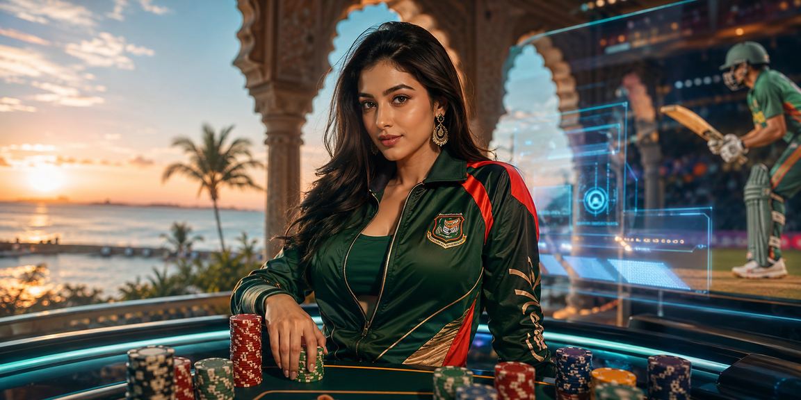 সেন্ট মার্টিন সমুদ্র সৈকতে একজন ভিআইপি সদস্য মোবাইলে ক্রিকেট বেটিং করছেন
